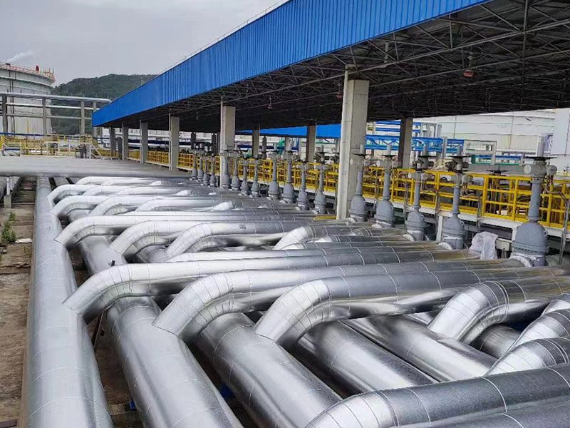 舟山原油罐区保温项目